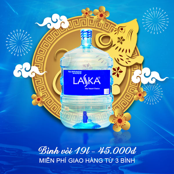 Nước uống tinh khiết Laska -2